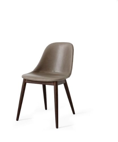 Audo Copenhagen Harbour Side Dining Chair SH: 45 cm - Dakar 0311 / Dark Stained Oak Base
