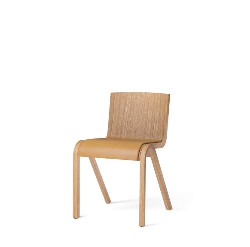 Audo Copenhagen Ready Dining Chair Seat Upholstered SH: 48 cm - Natural Oak/Dakar 0250