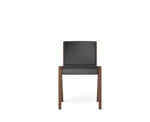 Audo Copenhagen Ready Dining Chair Front Upholstered SH: 48 cm - Red Stained Oak/Dakar 0842