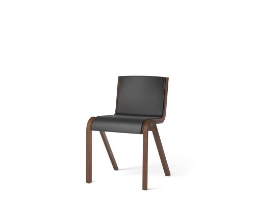 Audo Copenhagen Ready Dining Chair Front Upholstered SH: 48 cm - Red Stained Oak/Dakar 0842