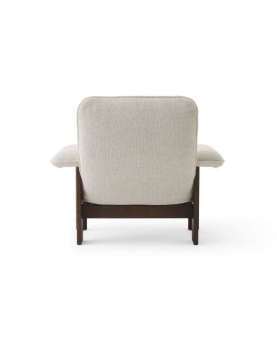 Audo Copenhagen Brasilia Lounge Chair SH: 39 cm - Dark Stained Oak/Moss 0011
