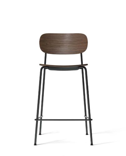 Audo Copenhagen Co Counter Chair Veneer SH: 65,5 cm - Dark Stained Oak