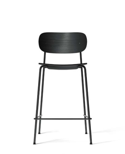Audo Copenhagen Co Counter Chair Veneer SH: 65,5 cm - Black Oak