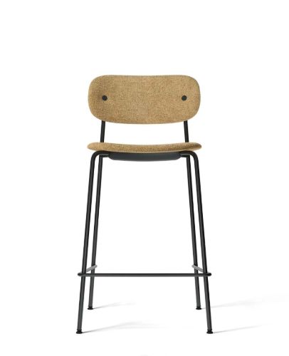 Audo Copenhagen Co Counter Chair Veneer Fully Upholstered SH: 68,5 cm - Audo Copenhagen Bouclé 06