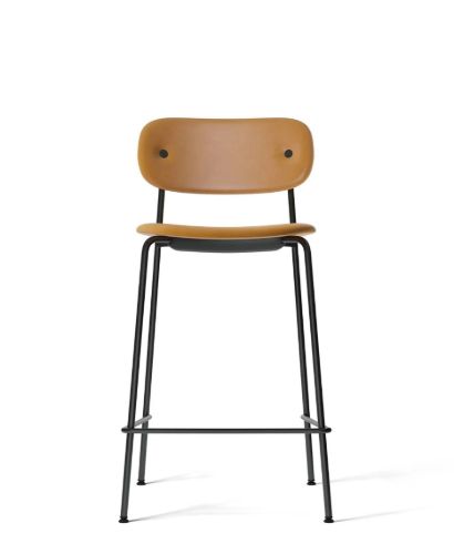 Audo Copenhagen Co Counter Chair Veneer Fully Upholstered SH: 68,5 cm - Dakkar 0250