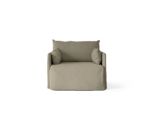 Audo Copenhagen Offset 1 Pers. Sofa med Løst Betræk B: 94 cm - Cotlin Poppy Seed