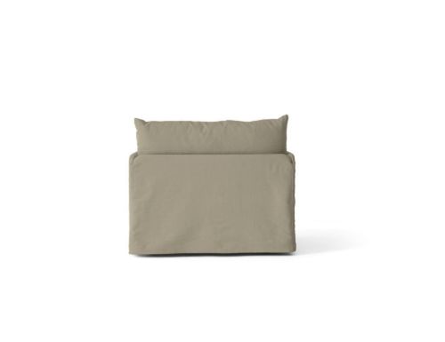 Audo Copenhagen Offset 1 Pers. Sofa med Løst Betræk B: 94 cm - Cotlin Poppy Seed