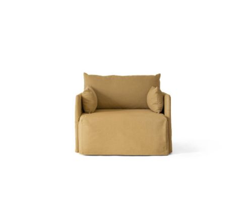 Audo Copenhagen Offset 1 Pers. Sofa Med Løst Betræk B: 94 cm - Cotlin Wheat