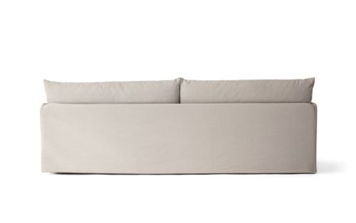Audo Copenhagen Offset 3 Pers. Sofa med Løst Betræk L: 228 cm - Cotlin Oat