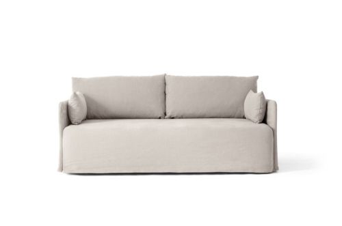 Audo Copenhagen Offset 2 Pers. Sofa Med Løst Betræk L: 178 cm - Cotlin Oat