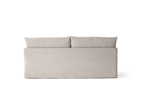 Audo Copenhagen Offset 2 Pers. Sofa Med Løst Betræk L: 178 cm - Cotlin Oat