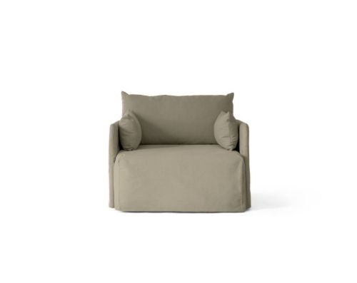 Audo Copenhagen Løst Sofabetræk Offset 1 Pers. B: 94 cm - Cotlin Poppy Seed