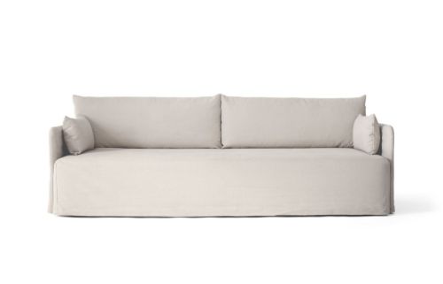 Audo Copenhagen Løst Sofabetræk Offset 3 Pers. L: 228 cm - Cotlin Oat