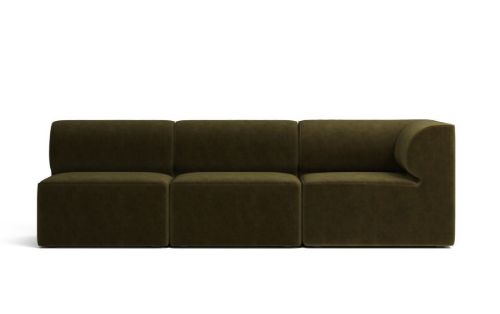 Audo Copenhagen Eave Hjørne Modulsofa 86 3 Pers. Højrevendt L: 236 cm - Champion 035