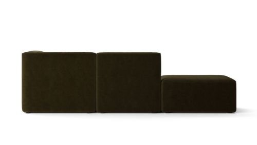 Audo Copenhagen Eave Hjørne Modulsofa 86 3 Pers. Højrevendt med Puf L: 247 cm - Champion 035