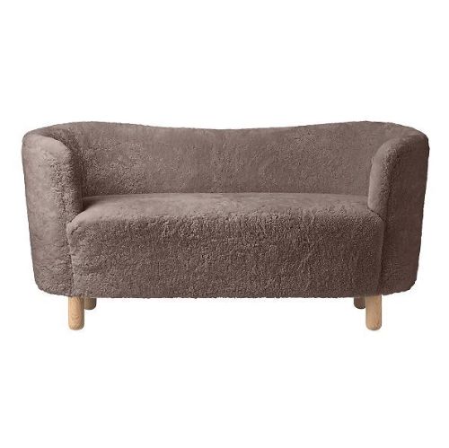 Audo Copenhagen Mingle Sofa L: 154 cm - Sheepskin Sahara/Natural Oak