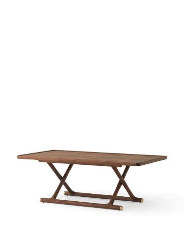 Audo Copenhagen Jäger Lounge Table 65x130 cm - Walnut