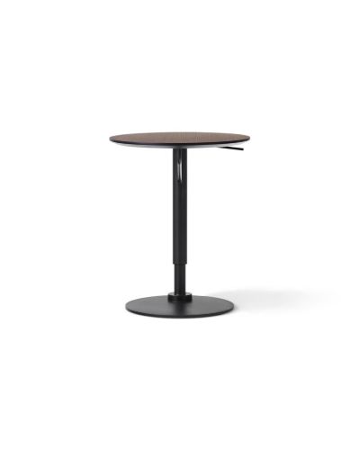 Audo Branch Side Table Ø: 45 cm - Dark Stained Oak