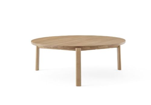 Audo Copenhagen Passage Lounge Table Ø: 90 cm - Oak
