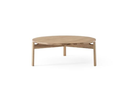 Audo Copenhagen Passage Lounge Table Ø: 90 cm - Oak