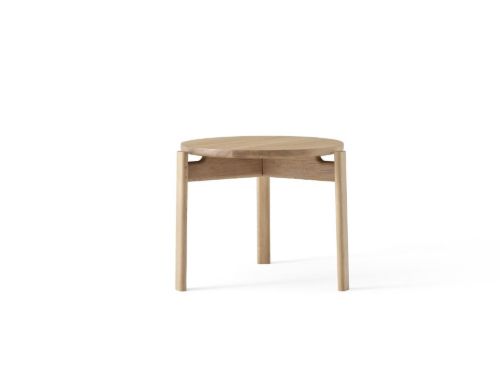 Audo Copenhagen Passage Lounge Table Ø: 50 cm - Natural Oak