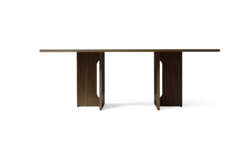 Audo Copenhagen Androgyne Dining Table 210x100 cm - Dark Stained Oak/Dark Stained Oak