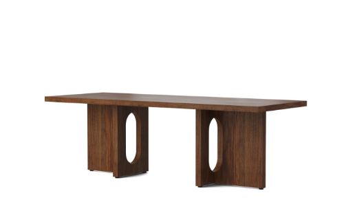 Audo Copenhagen Androgyne Lounge Table 120x45 cm - Walnut / Walnut