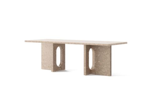 Audo Copenhagen Androgyne Lounge Table 120x45 cm - Kunis Breccia / Kunis Breccia