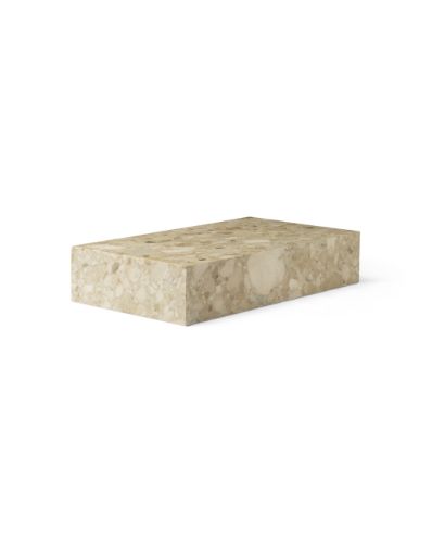 Audo Copenhagen Plinth Grande H: 27,5 cm - Sand Kunis Breccia