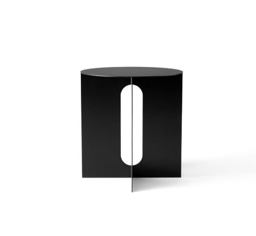 Audo Copenhagen Androgyne Side Table Ø: 40 cm - Black