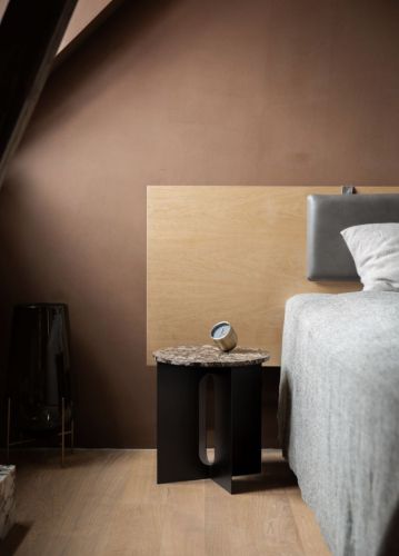 Audo Copenhagen Androgyne Side Table Ø: 40 cm - Black
