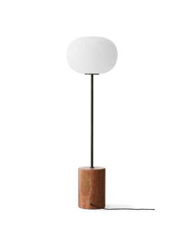 Audo Copenhagen JWDA Floor Lamp Travertine H: 150 cm - Red Travertine