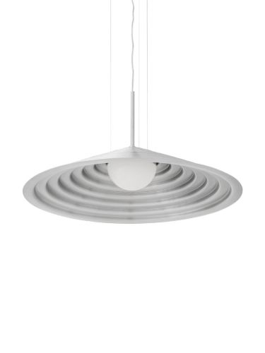 Audo Copenhagen Chancery Pendant Lampe Ø: 75 cm - Polished Aluminium 