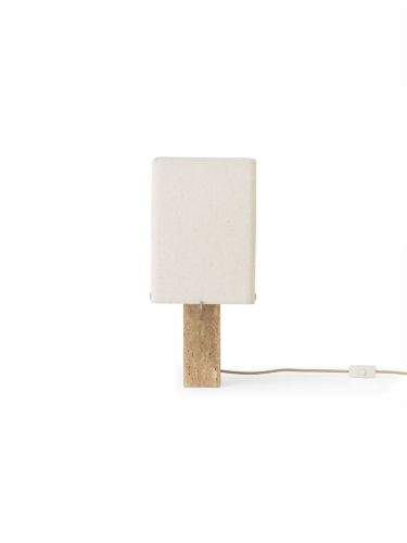 Audo Copenhagen Nonna Table Lamp H: 49 cm - Travertine/Sand