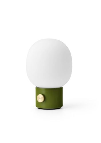 Audo Copenhagen JWDA Bordlampe Trådløs H: 21,5 cm - Dusty Green