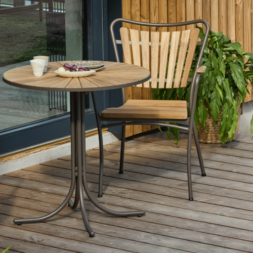 Mandalay Marguerit Havestol - Teak/Mocca