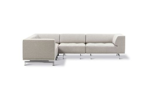 Fredericia Furniture Delphi Elements Hjørnesofa L: 265 cm - Clay 12/Aluminium