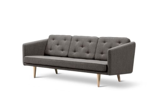 Fredericia Furniture 2003 No. 1 3 Pers. Sofa L: 206 cm - Fiord 151/Eg Lys Olie