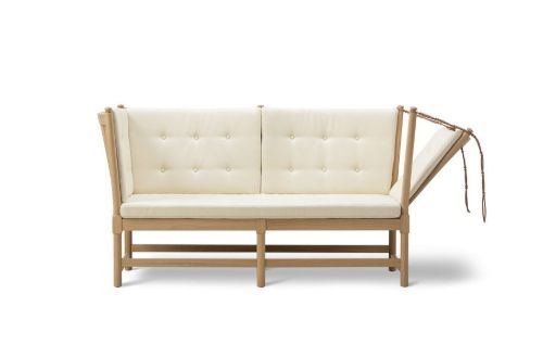 Fredericia Furniture 1789 2 Pers. Tremmesofa Højre L: 160 cm - Vidar 1511/Sæbebehandlet Eg