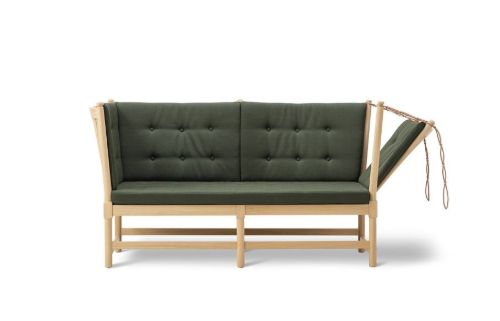 Fredericia Furniture 1789 2 Pers. Tremmesofa Højre L: 160 cm - Vidar 0492/Sæbebehandlet Eg