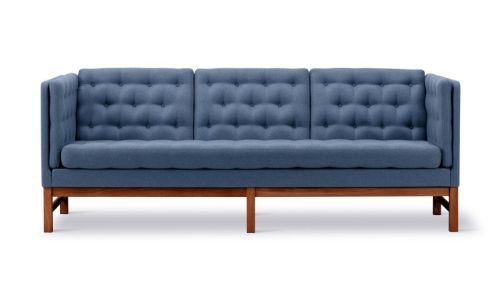 Fredericia Furniture EJ315 3 Pers. Sofa L: 210 cm - Luce 007 Pigment/Walnut Oiled