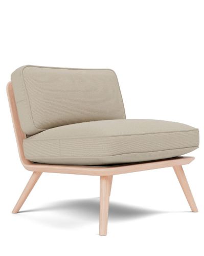 Fredericia Furniture 1711 Spine Lounge Suite Chair Petit - Grand Linen/Eg