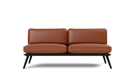Fredericia Furniture 1712 Spine Lounge Suite Sofa - Læder Cera/Ask