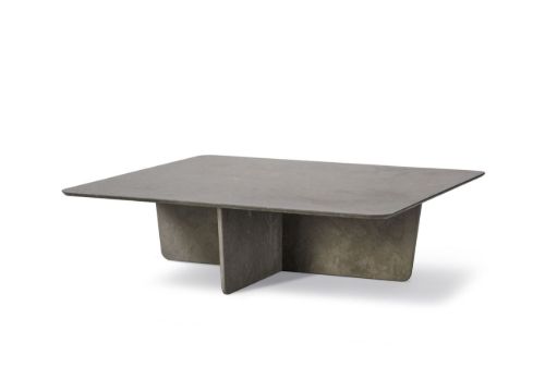 Fredericia Furniture 1965 Tableau Sofabord 140x140 cm - Dark Atlantico Limestone