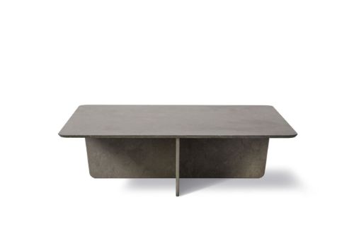 Fredericia Furniture 1965 Tableau Sofabord 140x140 cm - Dark Atlantico Limestone