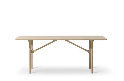 Fredericia Furniture 6284 BM84 Mogensen Spisebord 180x90 cm - Sæbebehandlet Eg