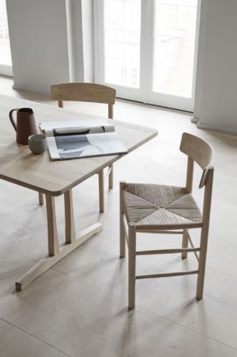 Fredericia Furniture 6293 C18 Mogensen Shaker Spisebord 220x90 cm - Lys Olieret Eg