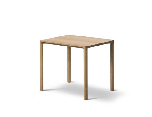 Fredericia Furniture 6705 Piloti Sofabord 46x39x35 cm - Lys Olieret Eg