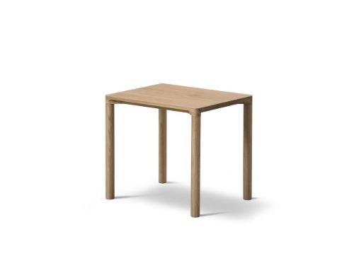 Fredericia Furniture 6700 Piloti Sofabord 39x31x41 cm - Lys Olieret Eg