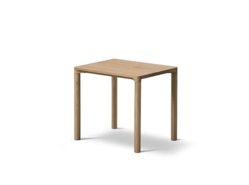 Fredericia Furniture 6700 Piloti Sofabord 39x31x35 cm - Lys Olieret Eg